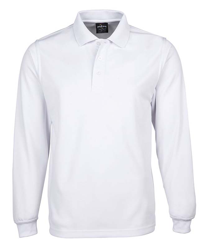 Podium L/S Poly Polo image3